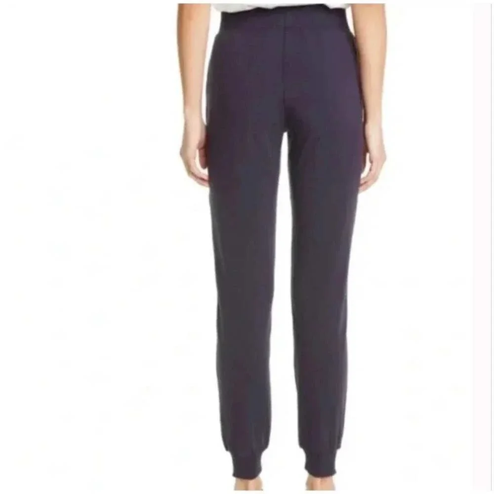 L'AGENCE Moss High Rise Jogger Pants Midnight Navy Blue Size XL